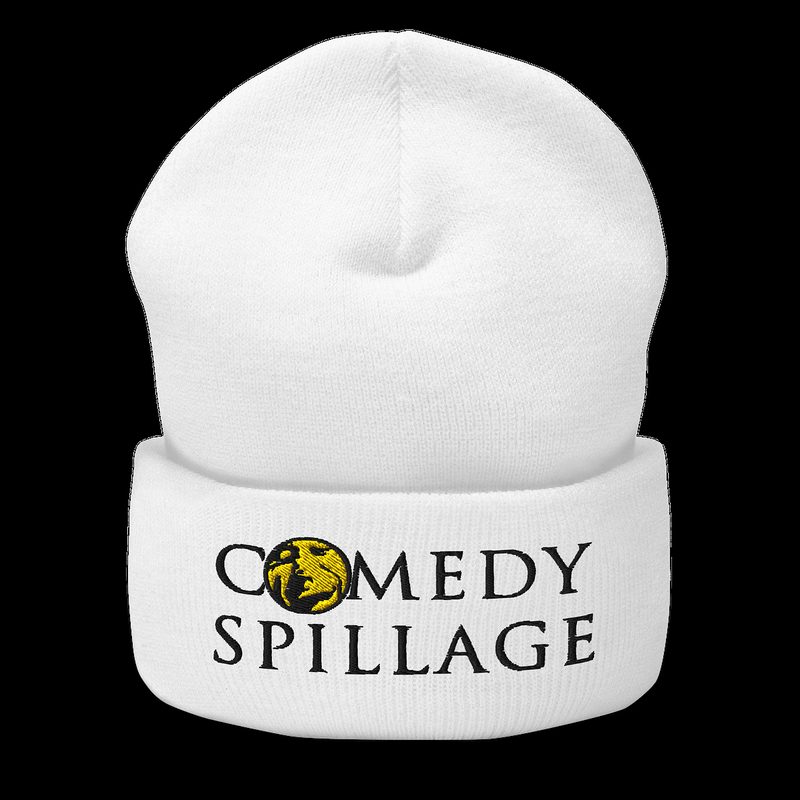 Comedy Spillage Official Classic Embroidered Cuffed Beanie